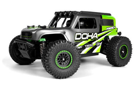 Fjernstyret Maverick Doha 1:20 4WD (25 km/t) - Grøn