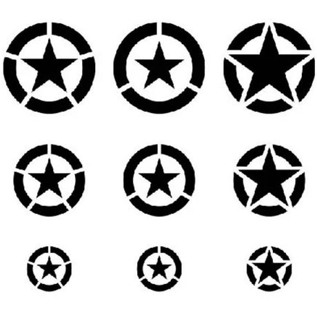 Vallejo Stencil USAF Markings (Air Markings)