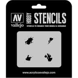 Vallejo Stencil Petrol Spills (Texture Effects)