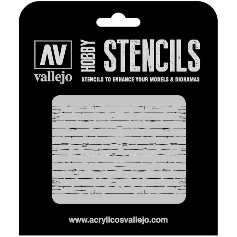 Vallejo Stencil Wood Texture No. 1 (Texture Effects)
