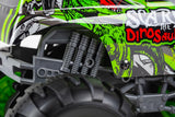 Tec-Toy fjernstyret Scary Monster bil (15 km/t) - 1:12