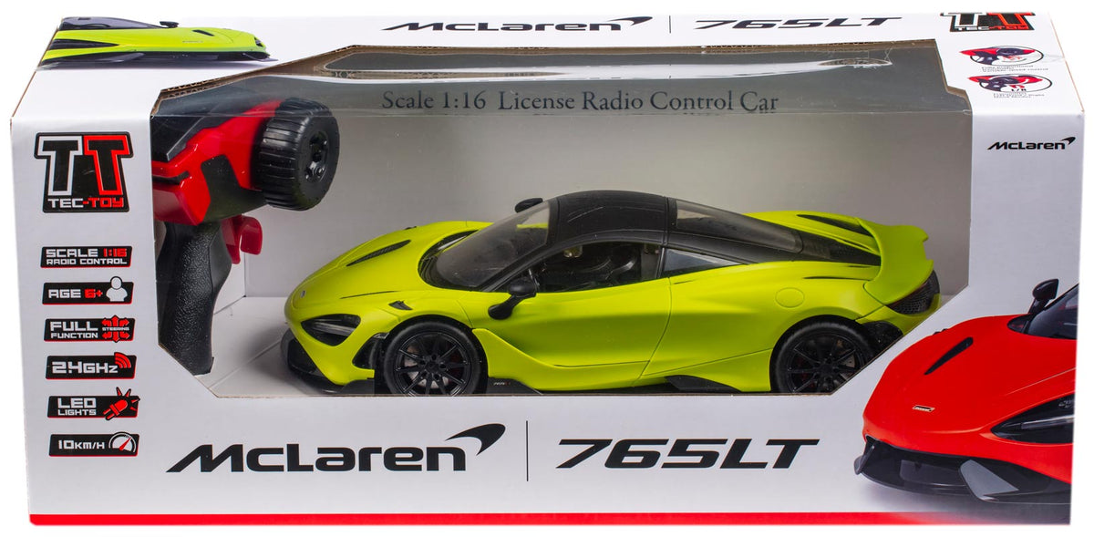 TEC-TOY Fjernstyret McLaren 765L (10 km/t)