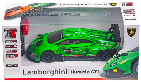Tec-Toy fjernstyret Lamborghine Huracan GT3 (7 km/t) - Green