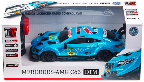 Tec-Toy fjernstyret Mercedes AMG C63 DTM (7 km/t) - Blå