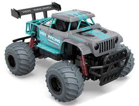 TEC-TOY Fjernstyret Hot Racing Off-Road Truck (10 km/t) - Turkis