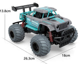 TEC-TOY Fjernstyret Hot Racing Off-Road Truck (10 km/t) - Turkis