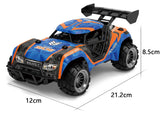 Tec-Toy Fjernstyret Speed Racing 1:18 (10 km/t), Blå og Orange
