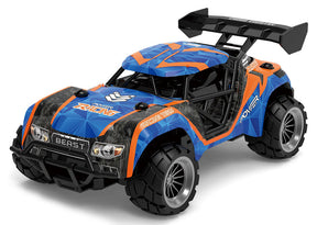 Tec-Toy Fjernstyret Speed Racing 1:18 (10 km/t), Blå og Orange
