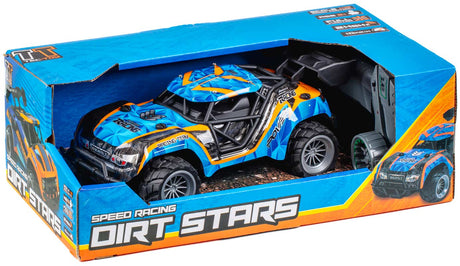 Tec-Toy Fjernstyret Speed Racing 1:18 (10 km/t), Blå og Orange