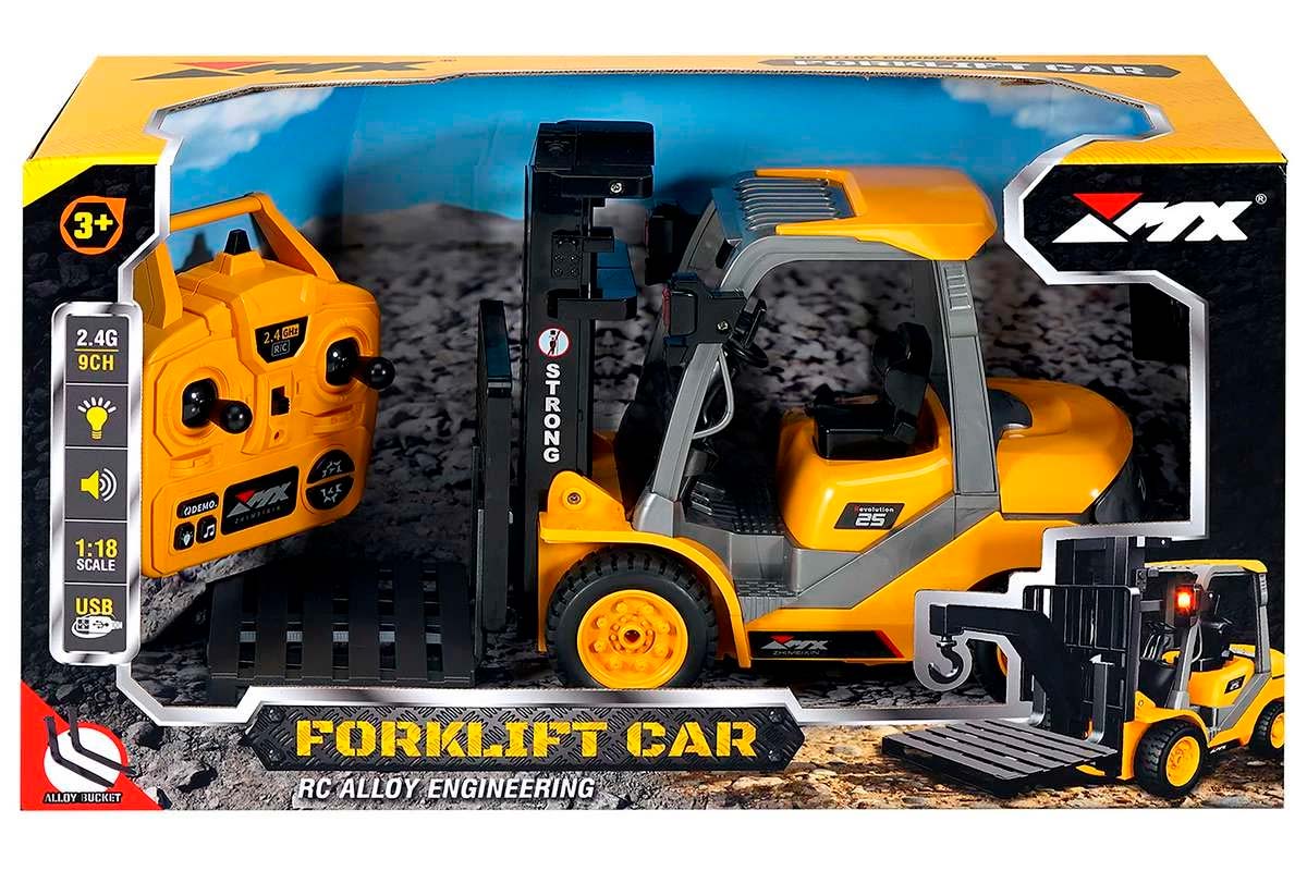 Fjernstyret gaffeltruck (3 år+) - 2,4 GHz