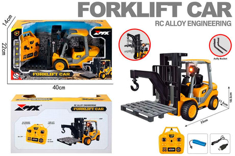 Fjernstyret gaffeltruck (3 år+) - 2,4 GHz