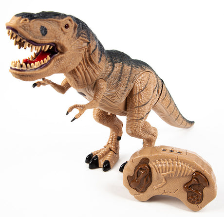 Fjernstyret Tyrannosaurus med lyd og lys samt spray