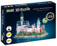 Revell 3D puslespil m. LED - Neuschwanstein slot