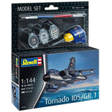 Revell Model Set Panavia Tornado IDS/GR.1 - 1:144 Modelfly med lim og grundmaling