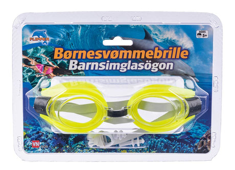 Gule svømmebriller