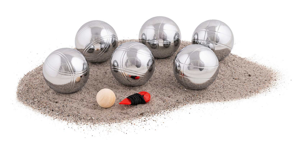 Petanque i praktisk taske