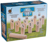 Nummer-kubb spil