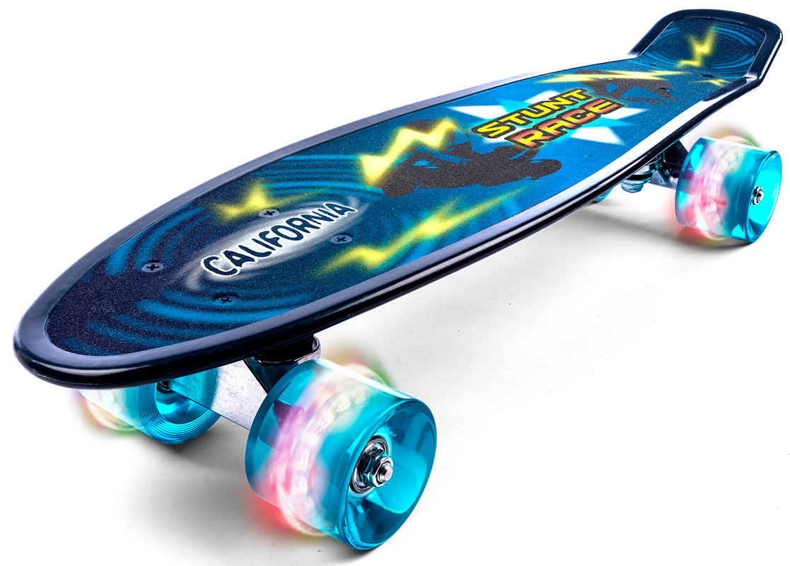 California 3i1 skateboard m. hjelm og beskyttelsessæt