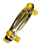 Skateboard med lys - Guldfarvet