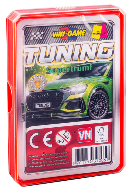 Bilkort - Tuning cars