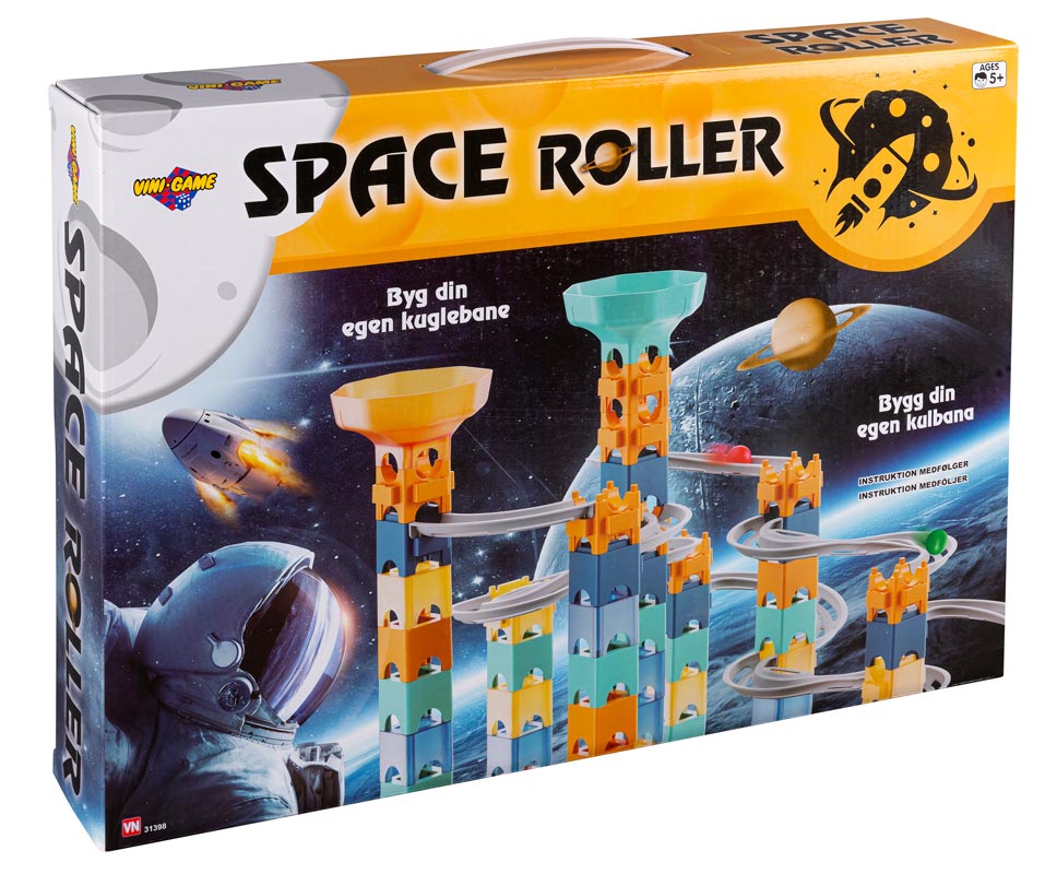 Space roller kuglebane