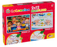 Cocomelon puslespil - 2 x 12 brikker
