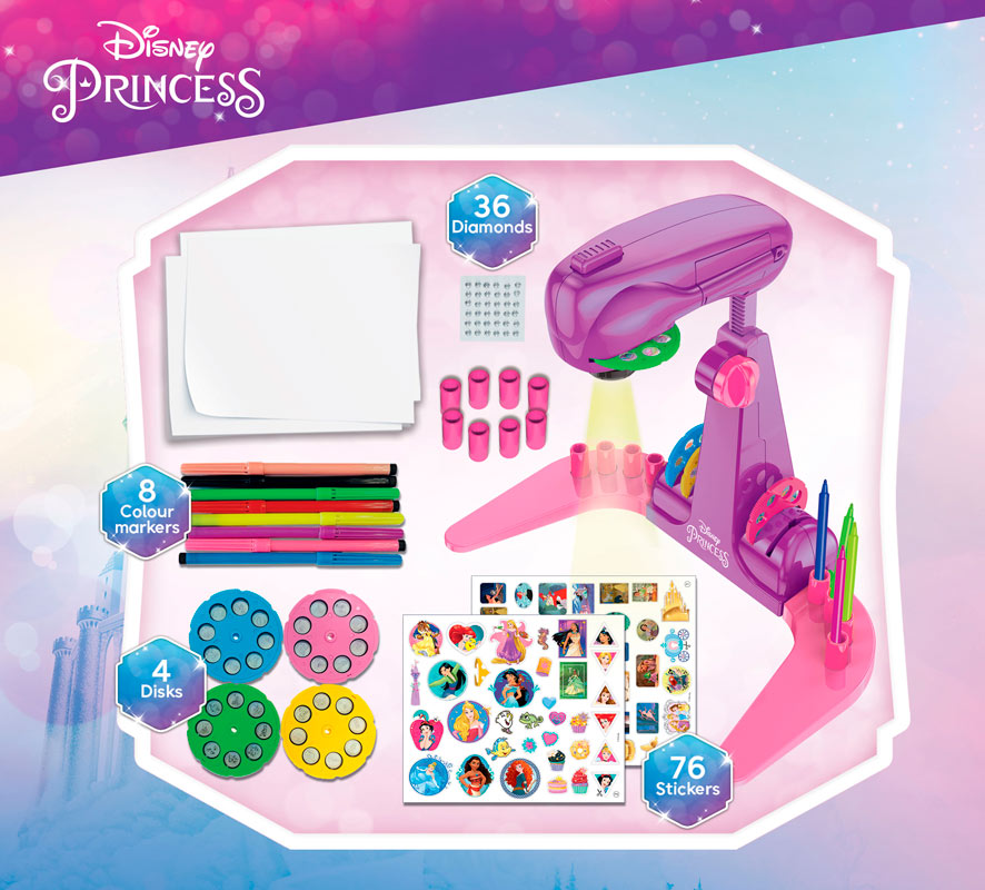 Disney Princess projector sæt