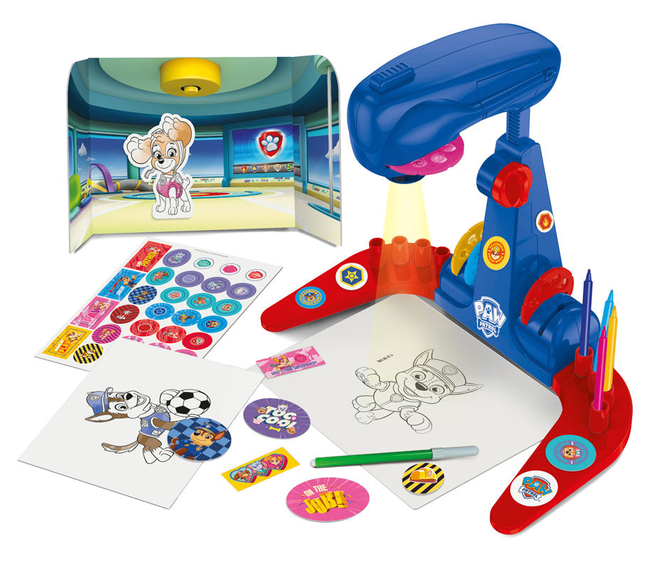 Paw Patrol projektor sæt