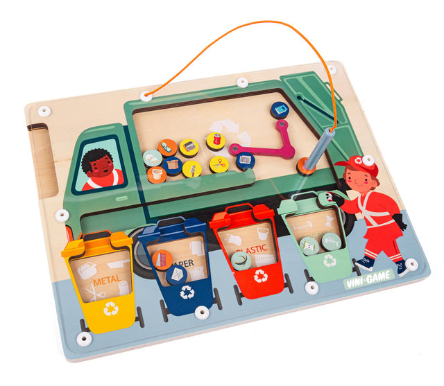 Magnetisk affaldssortering