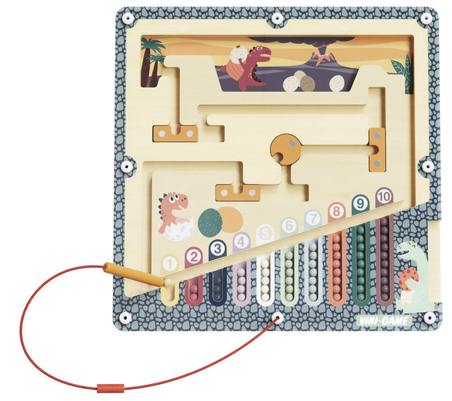 Magnetisk dinosaurlabyrint