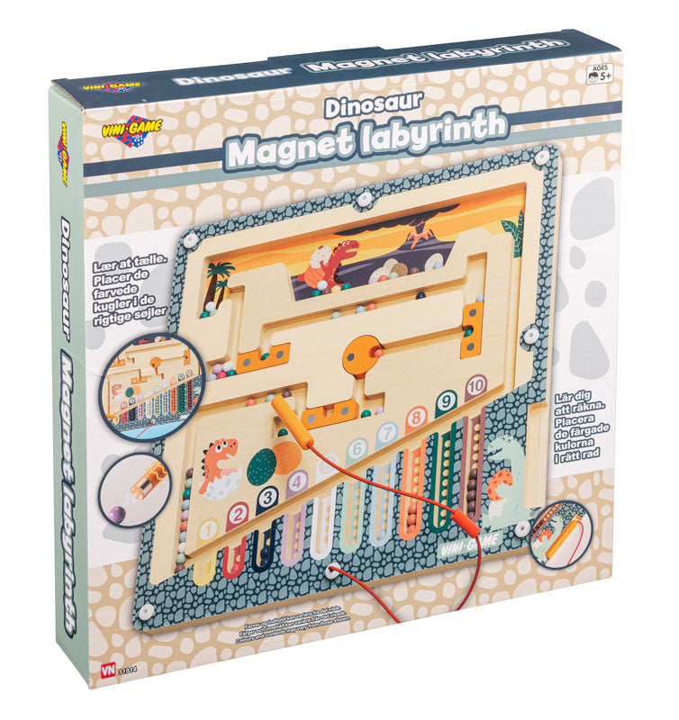 Magnetisk dinosaurlabyrint