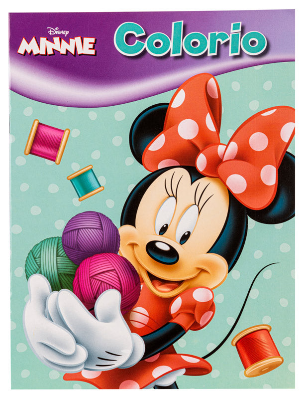 Disney malebog med Minnie Mouse og venner