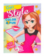 Malebog - Color & Fun Girl Style med stickers