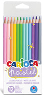 Carioca farveblyanter 3,3mm 12 stk. pastelfarver