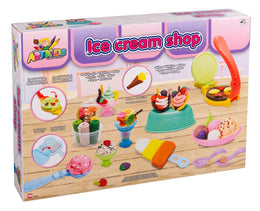 Artkids Ice Cream shop modellervokssæt