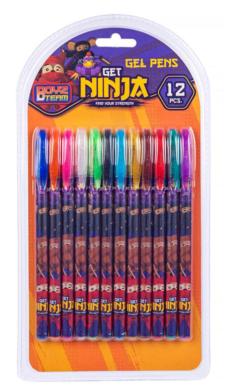 Ninja gel penne - 12stk