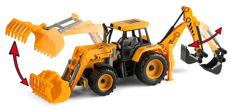 Traktor med grab