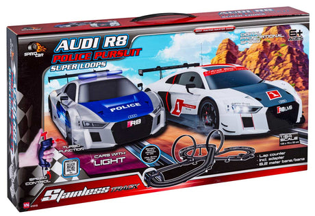 Speedcar Audi R8 Police Pursuit Super Loopsracerbane