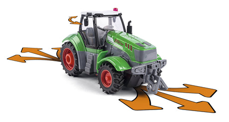Fjernstyret traktor med anhænger