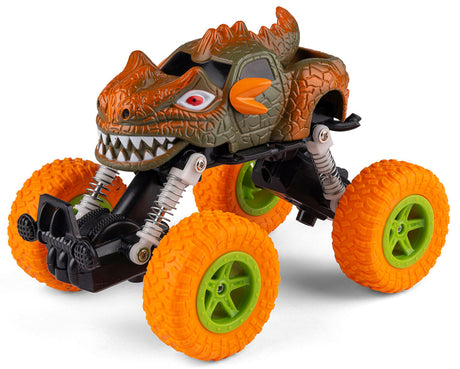Speedcar dinotruck 4 x 4 med pull back