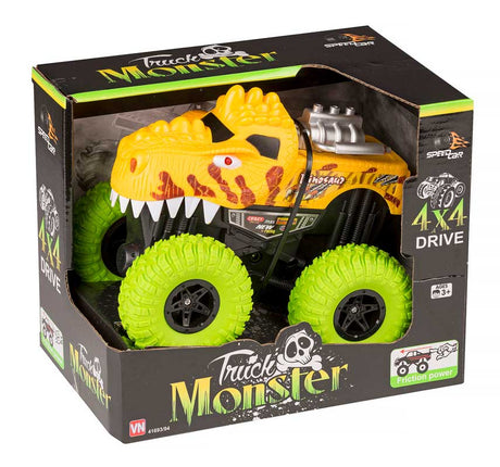 Gul monstertruck