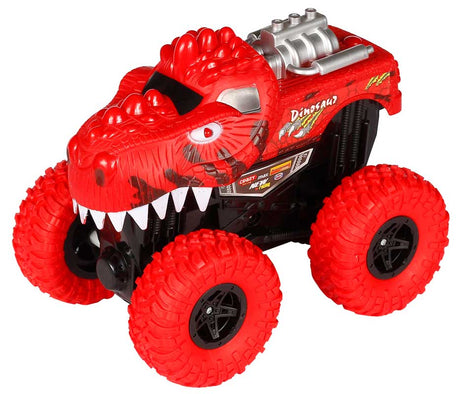 Rød monstertruck