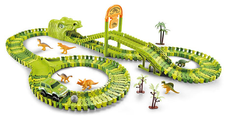 Multi track dino bane med 168 dele