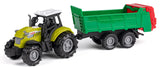 Bull traktor med gyllevogn