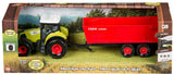 Bull traktor med vogn