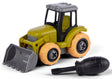 Bull take apart traktor med grab