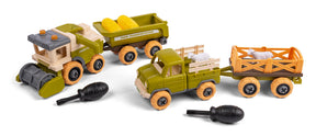 Bull DIY take apart - Lastbil og mejetærsker