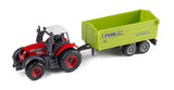 Bull traktor med anhænger