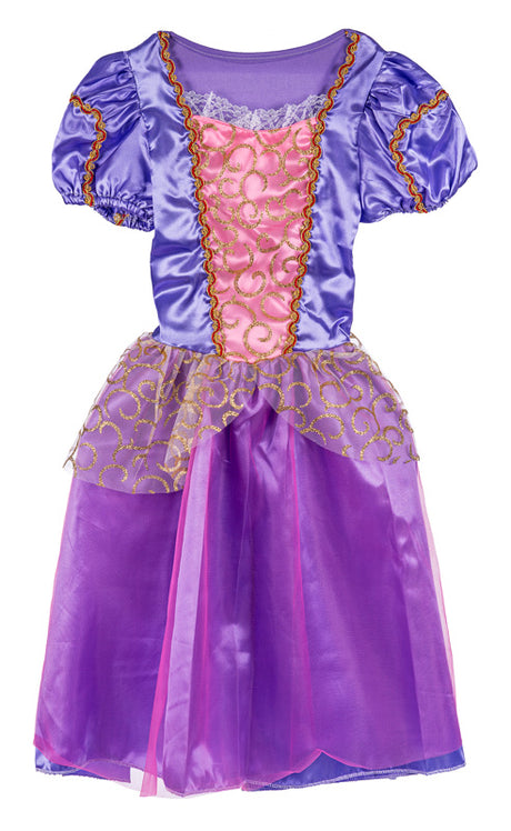 Rapunzel princess dragt 4 - 7 år