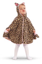 Mini leopard kappe str. 104 cm.